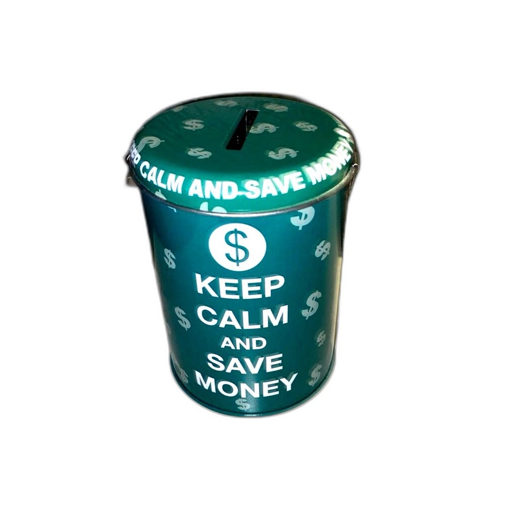 KEEP CALM AND SAVE MONEY TIN